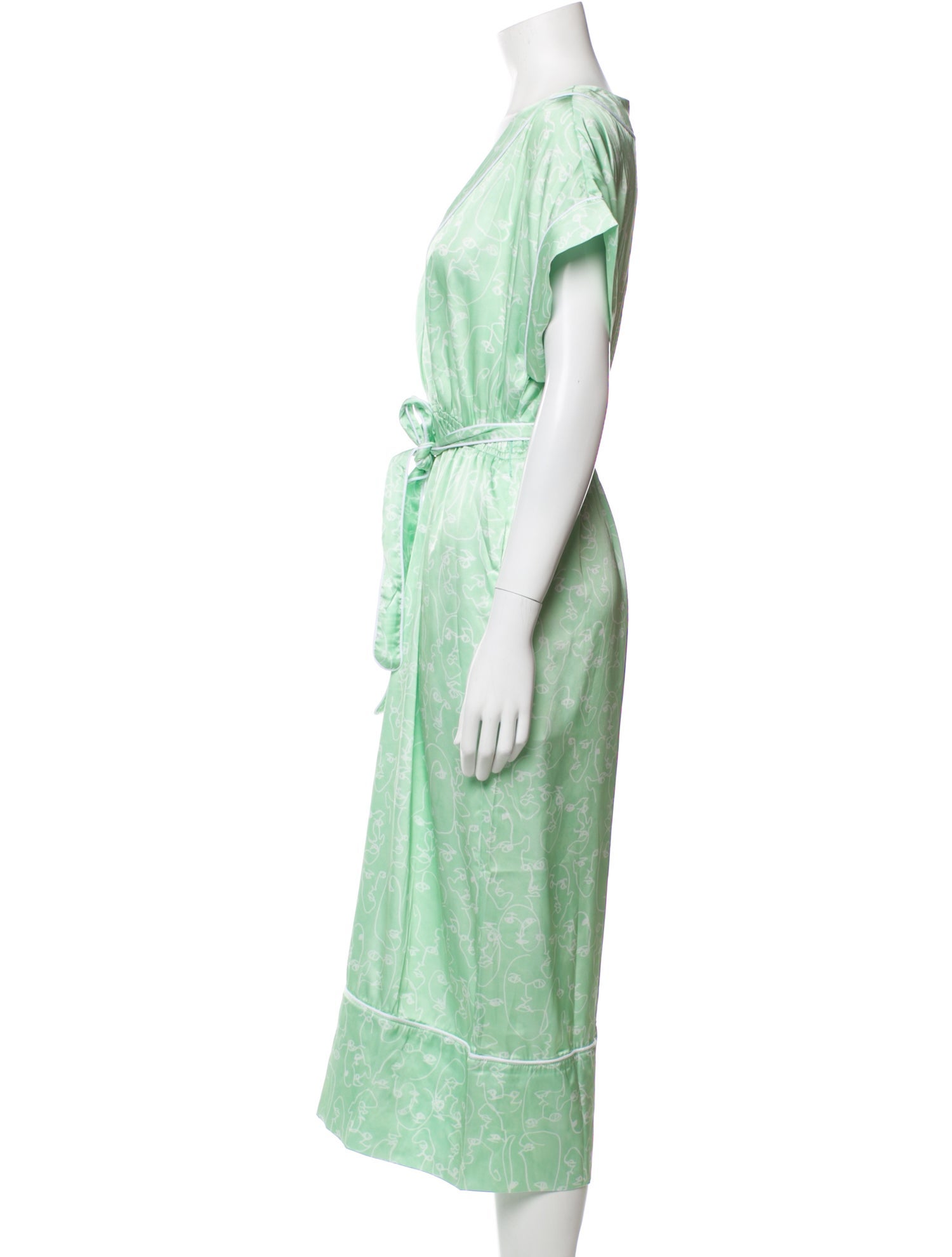 Hutch Printed V-Neck Jumpsuit