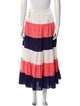 Hutch Striped Midi Length Skirt