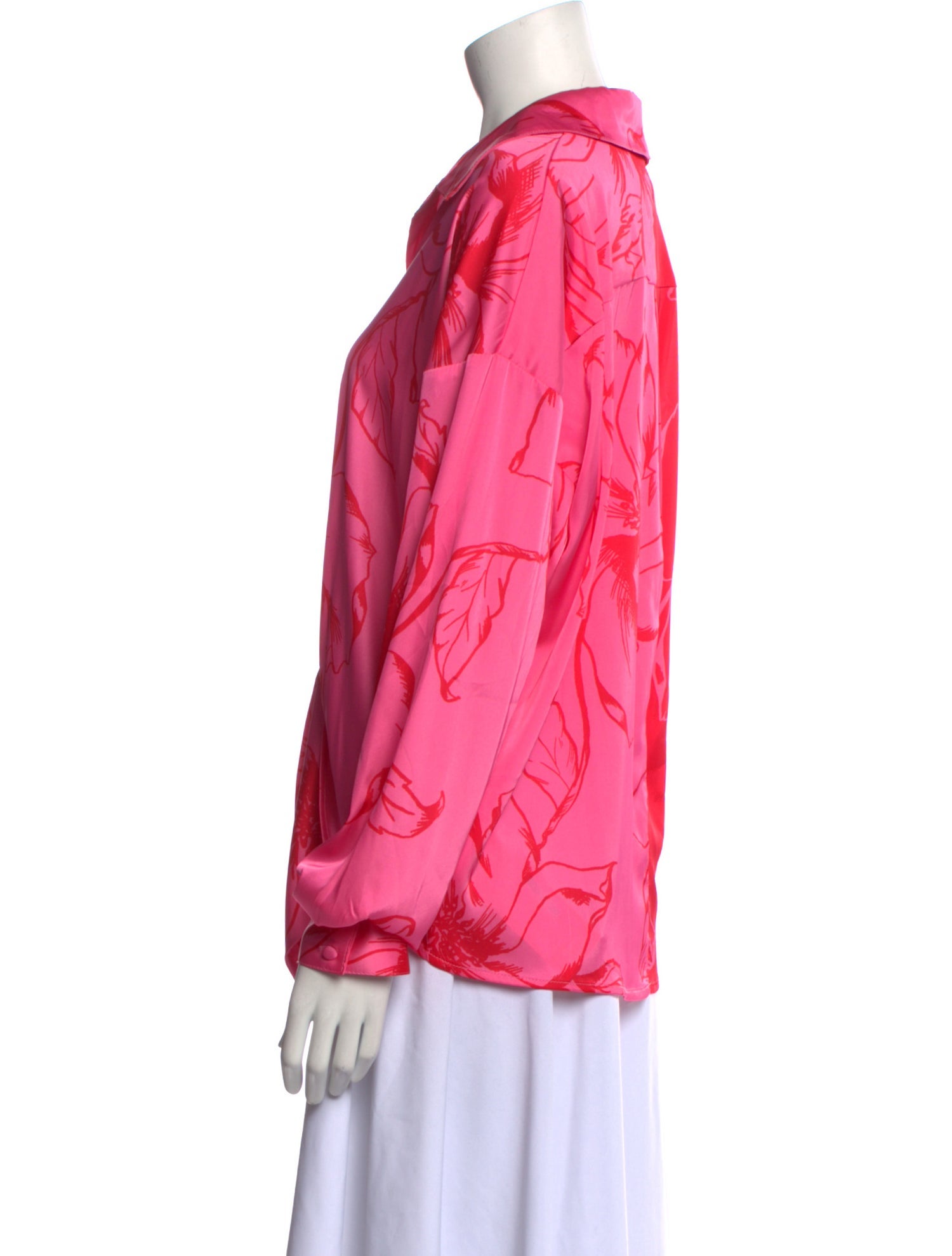 Hutch Printed V-Neck Blouse