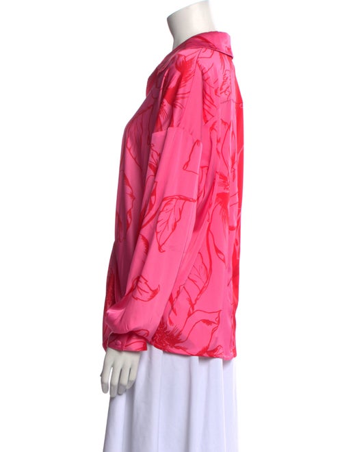 Hutch Printed V-Neck Blouse