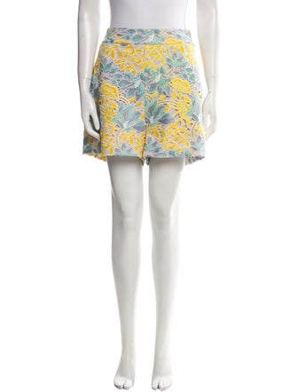 Hutch Floral Print Mini Shorts