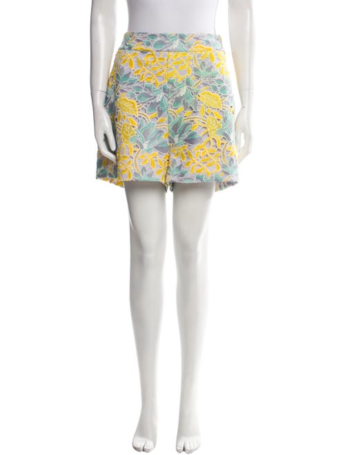 Hutch Floral Print Mini Shorts
