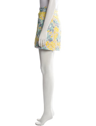 Hutch Floral Print Mini Shorts