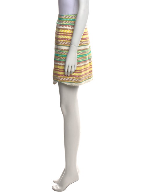 Hutch Striped Mini Skirt