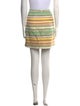 Hutch Striped Mini Skirt