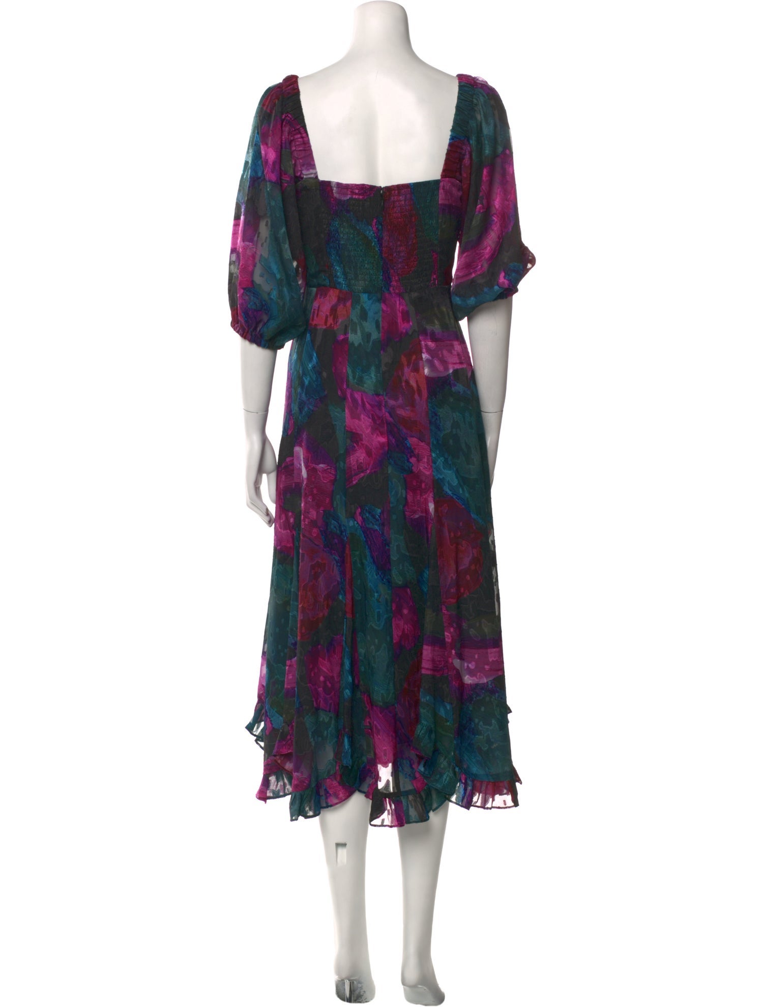 Hutch Printed Long Dress