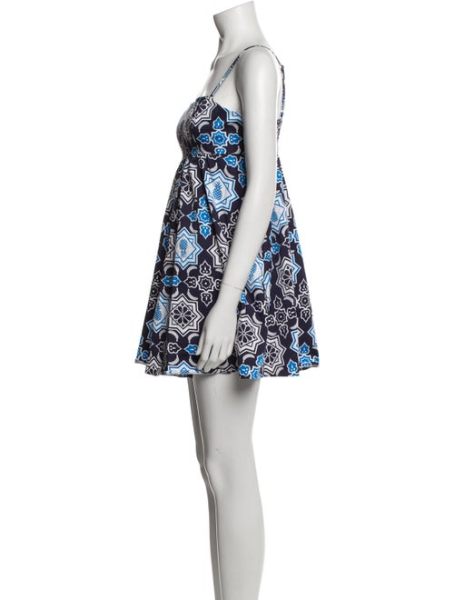 Hutch Floral Print Square Neckline Romper