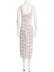 Hutch Lace Pattern Long Dress