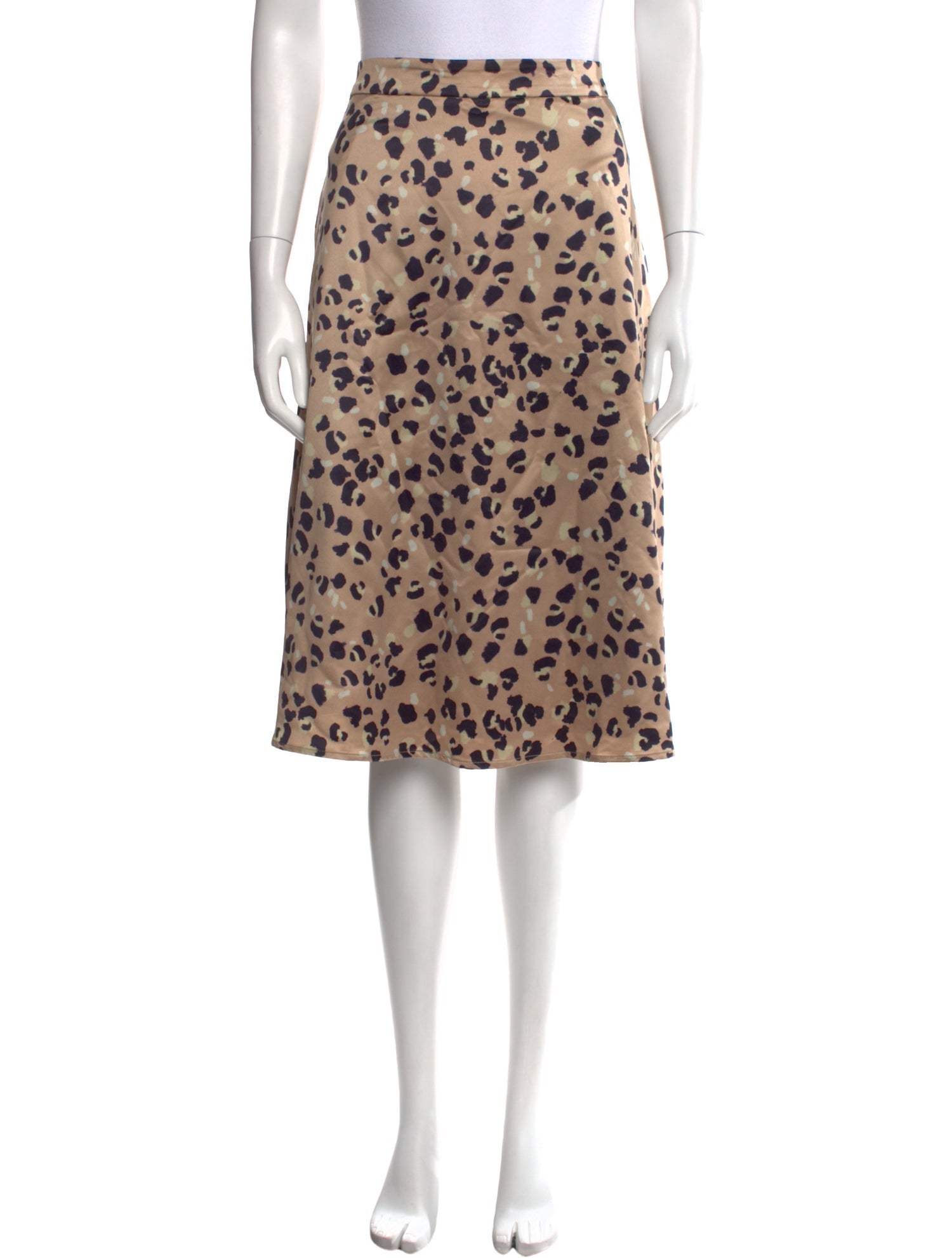 Hutch Animal Print Knee-Length Skirt