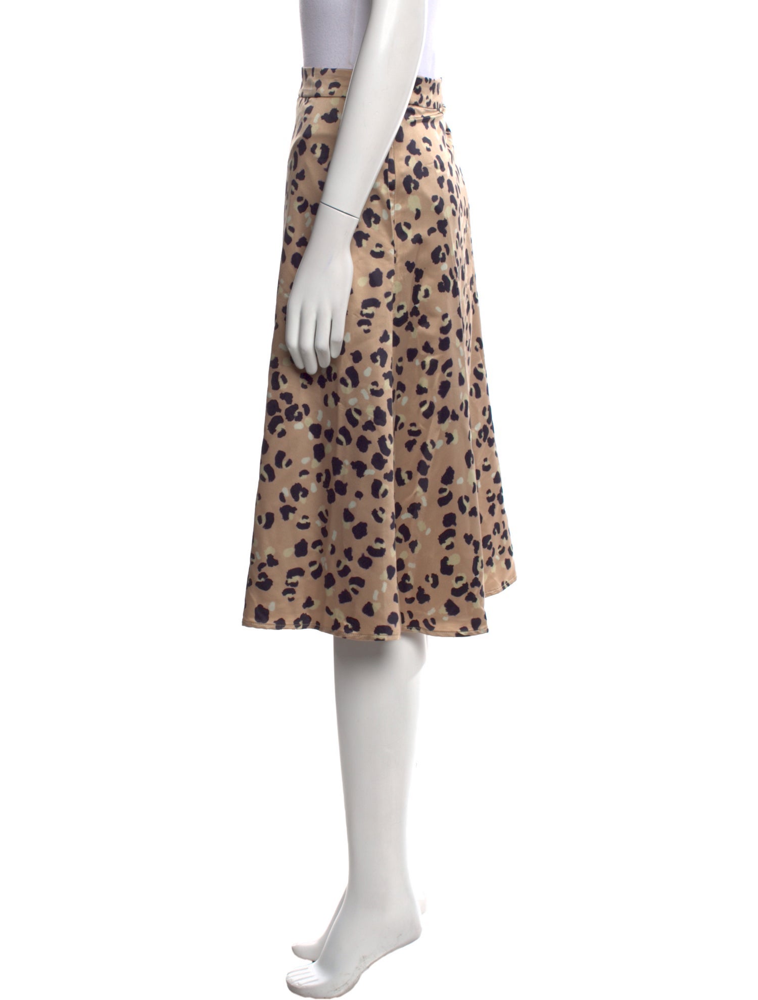 Hutch Animal Print Knee-Length Skirt