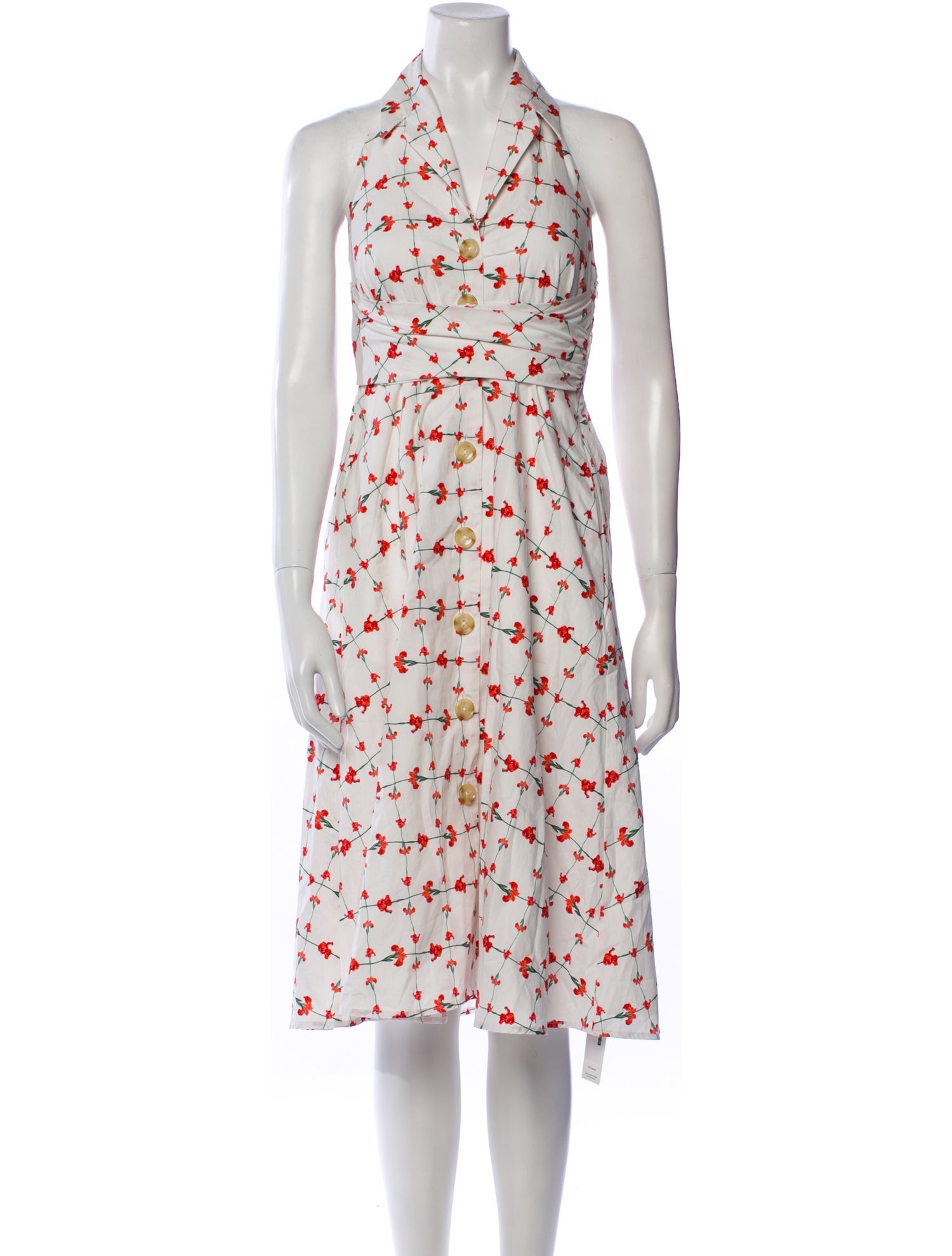 Hutch Floral Print Midi Length Dress