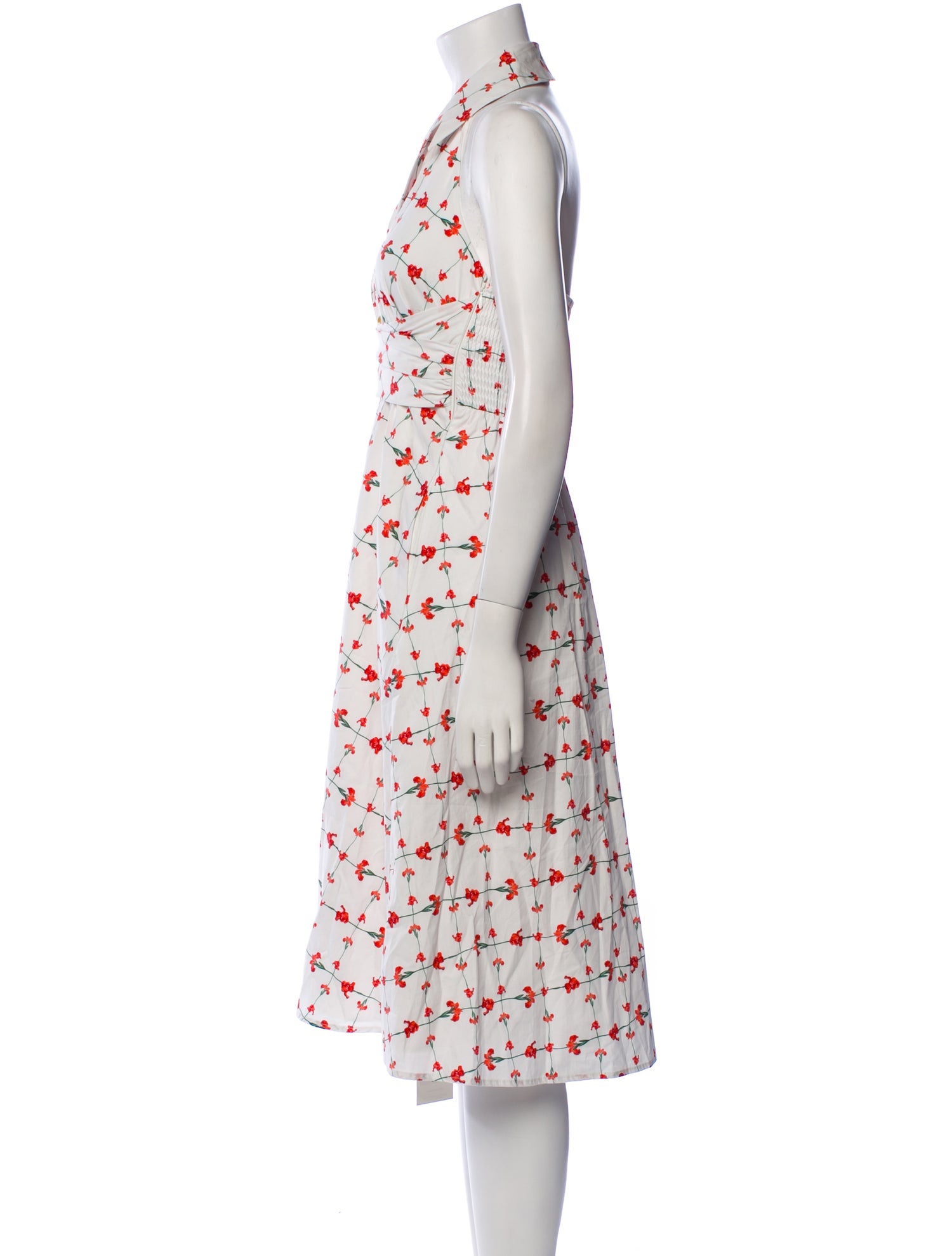 Hutch Floral Print Midi Length Dress