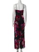 Hutch Floral Print Square Neckline Jumpsuit