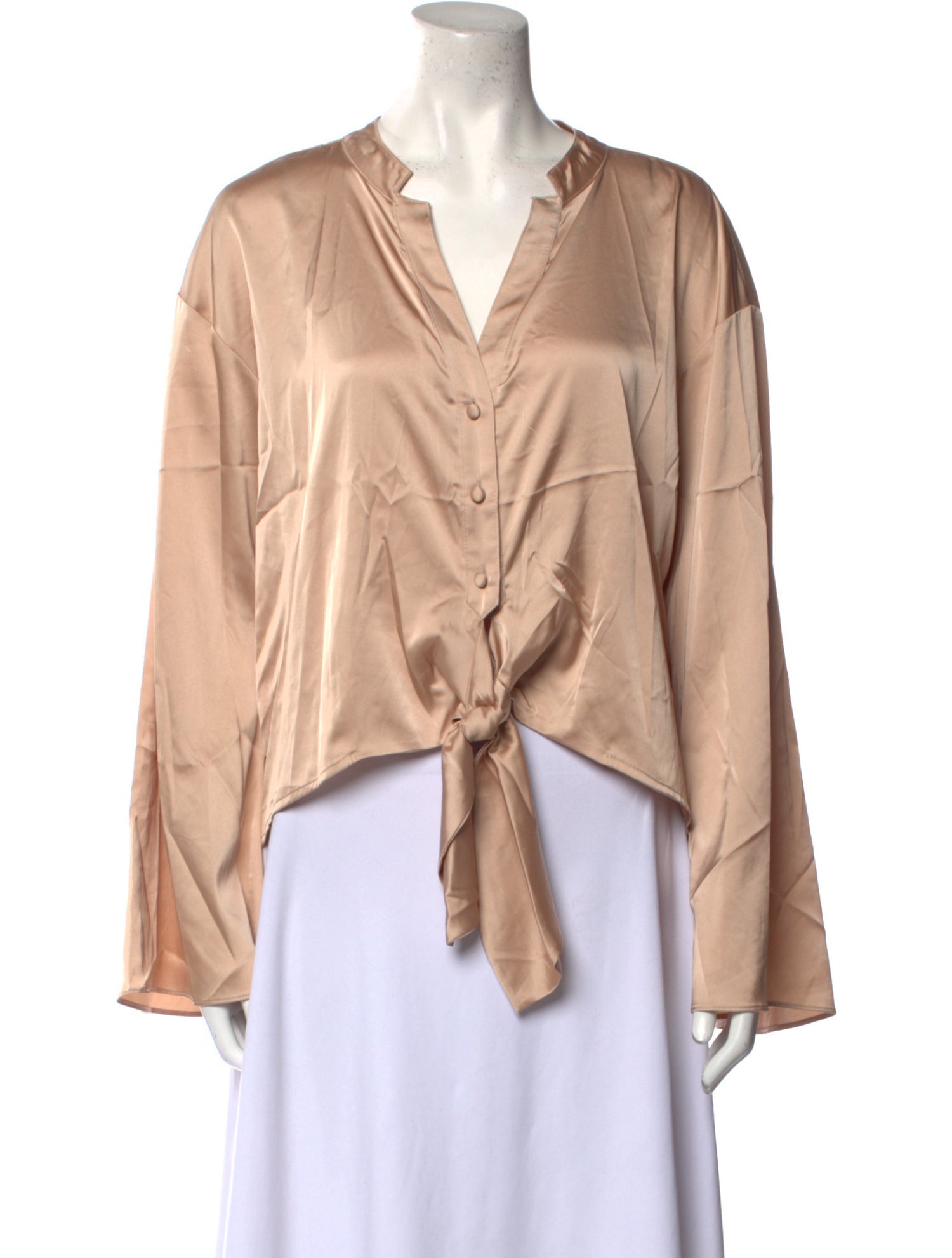 Hutch V-Neck Long Sleeve Blouse