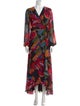 Hutch Floral Print Long Dress