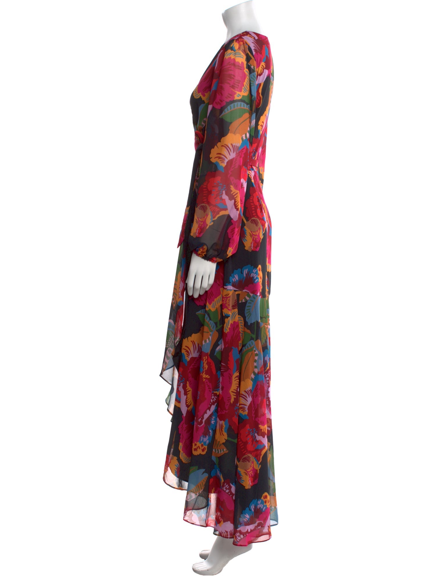 Hutch Floral Print Long Dress