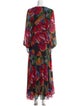 Hutch Floral Print Long Dress