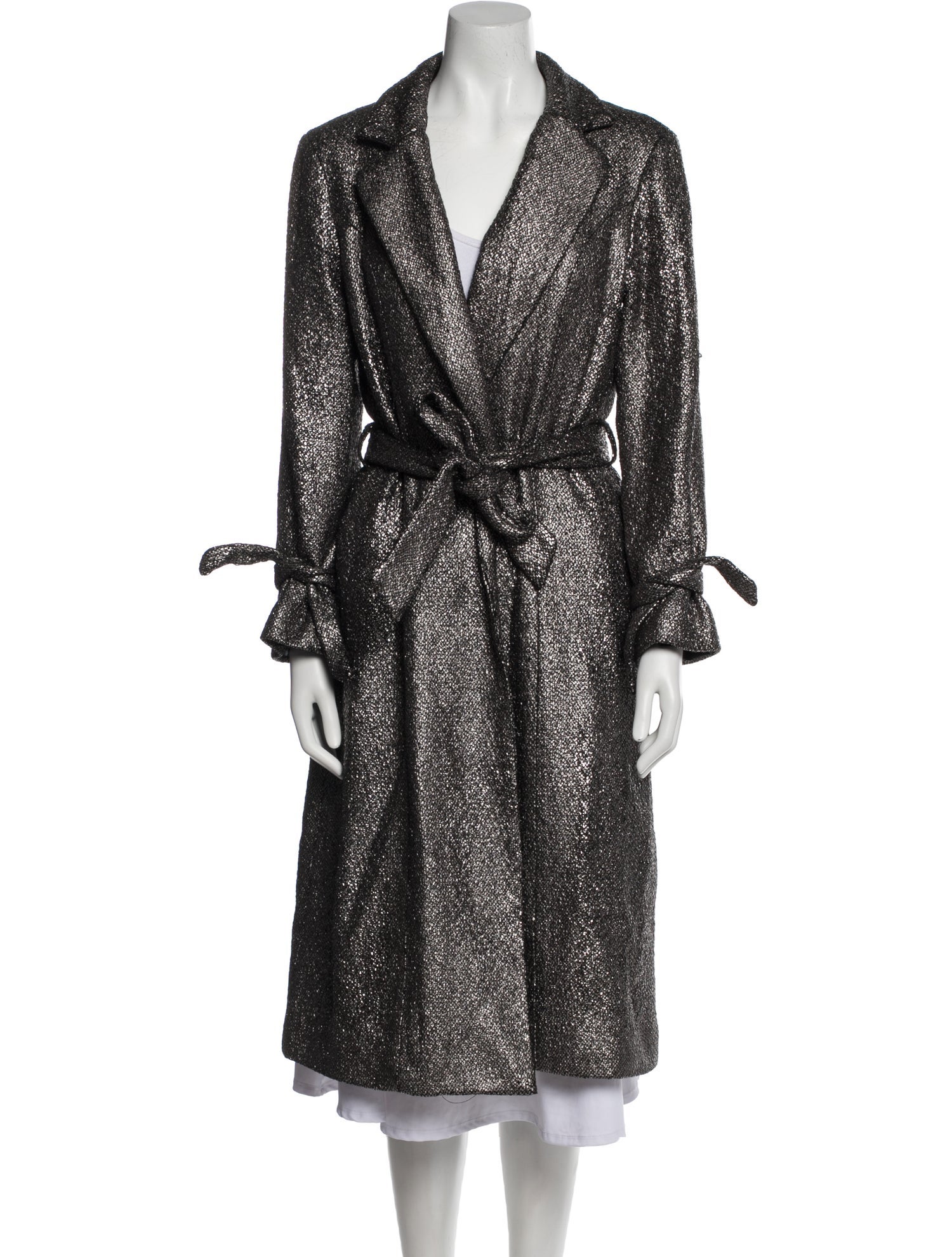 Hutch Patterned Trench Coat