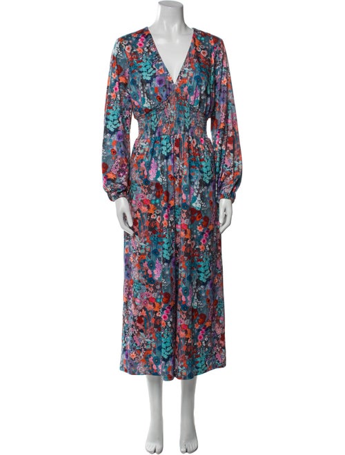 Hutch Printed V-Neck Jumpsuit