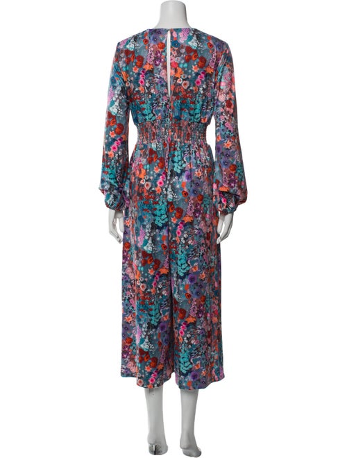 Hutch Printed V-Neck Jumpsuit