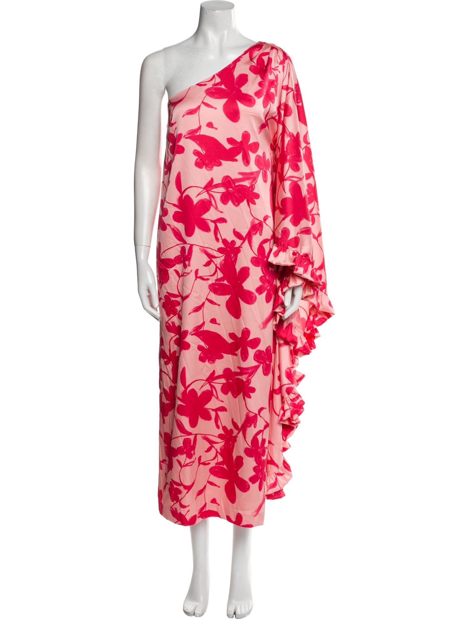 Hutch Floral Print Midi Length Dress