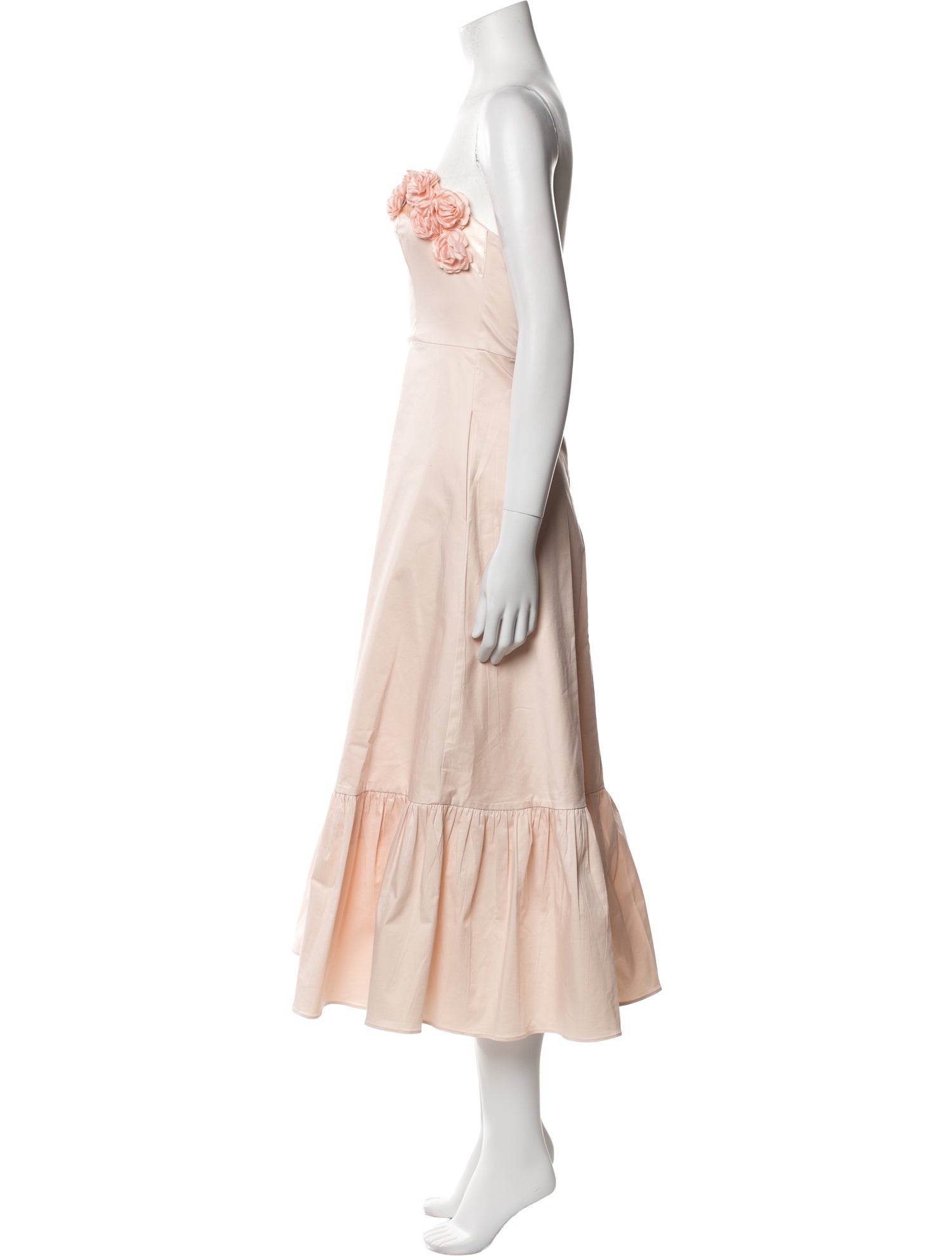 Hutch Strapless Midi Length Dress