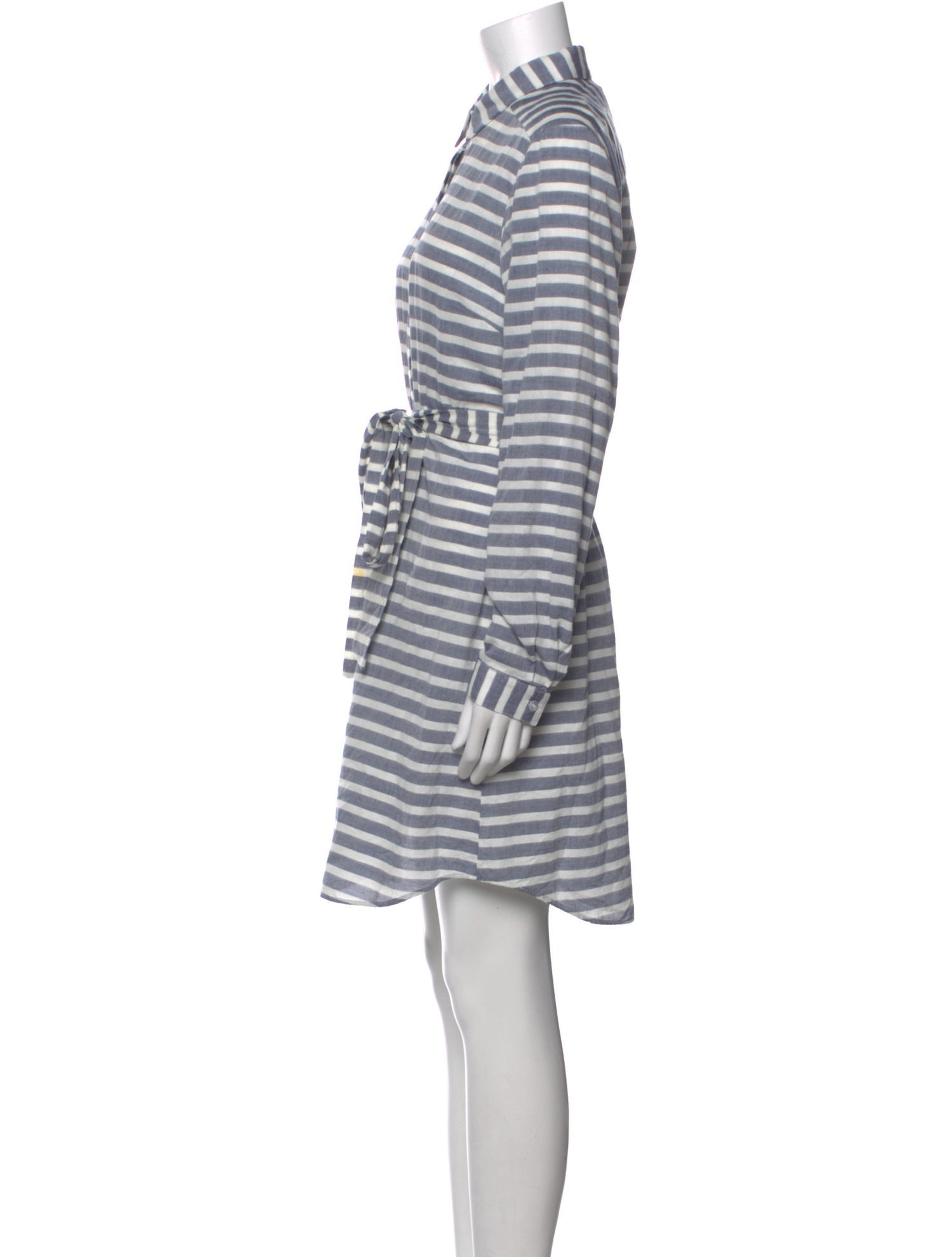 Hutch Striped Knee-Length Dress