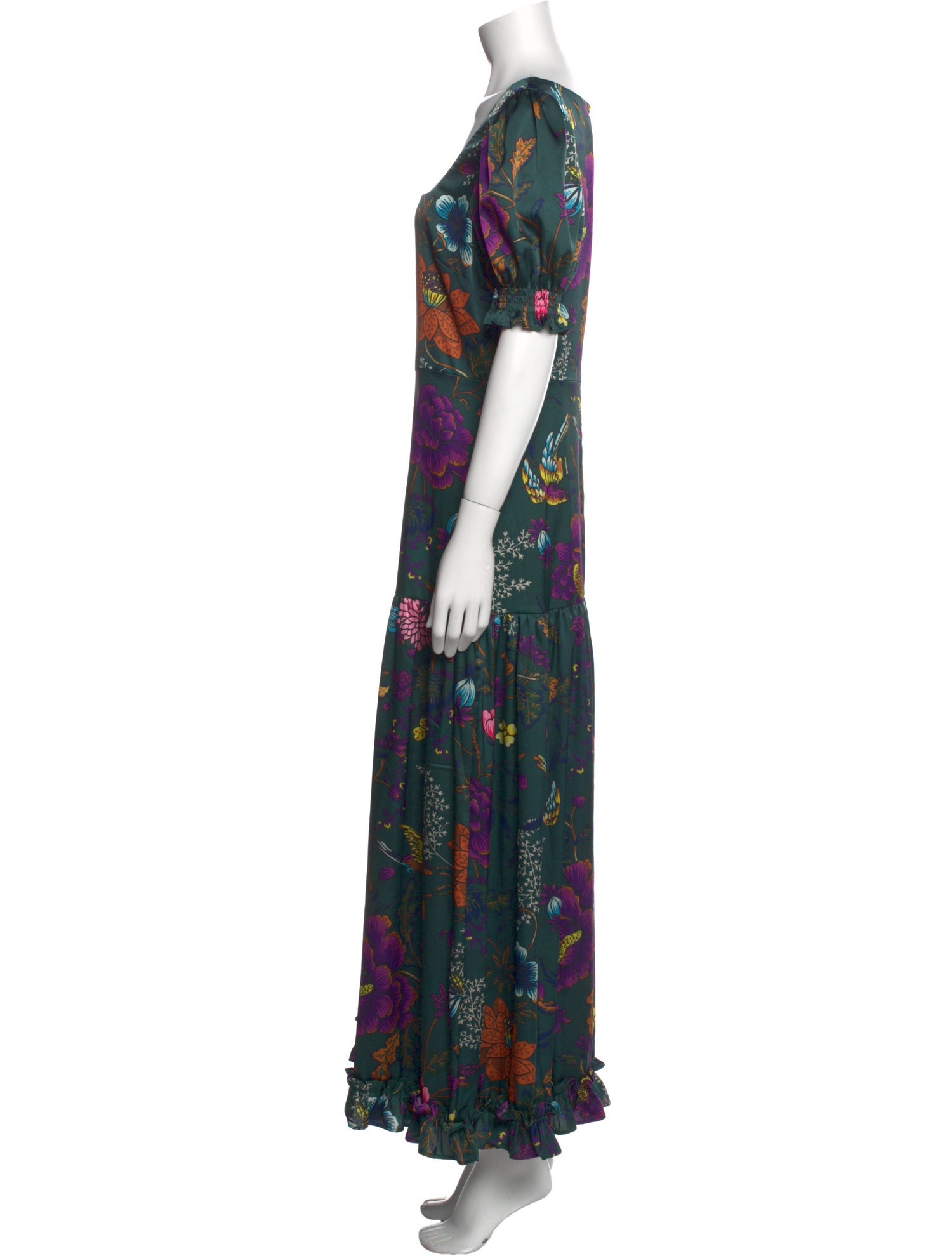 Hutch Floral Print Long Dress