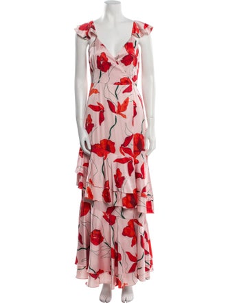 Hutch Floral Print Long Dress