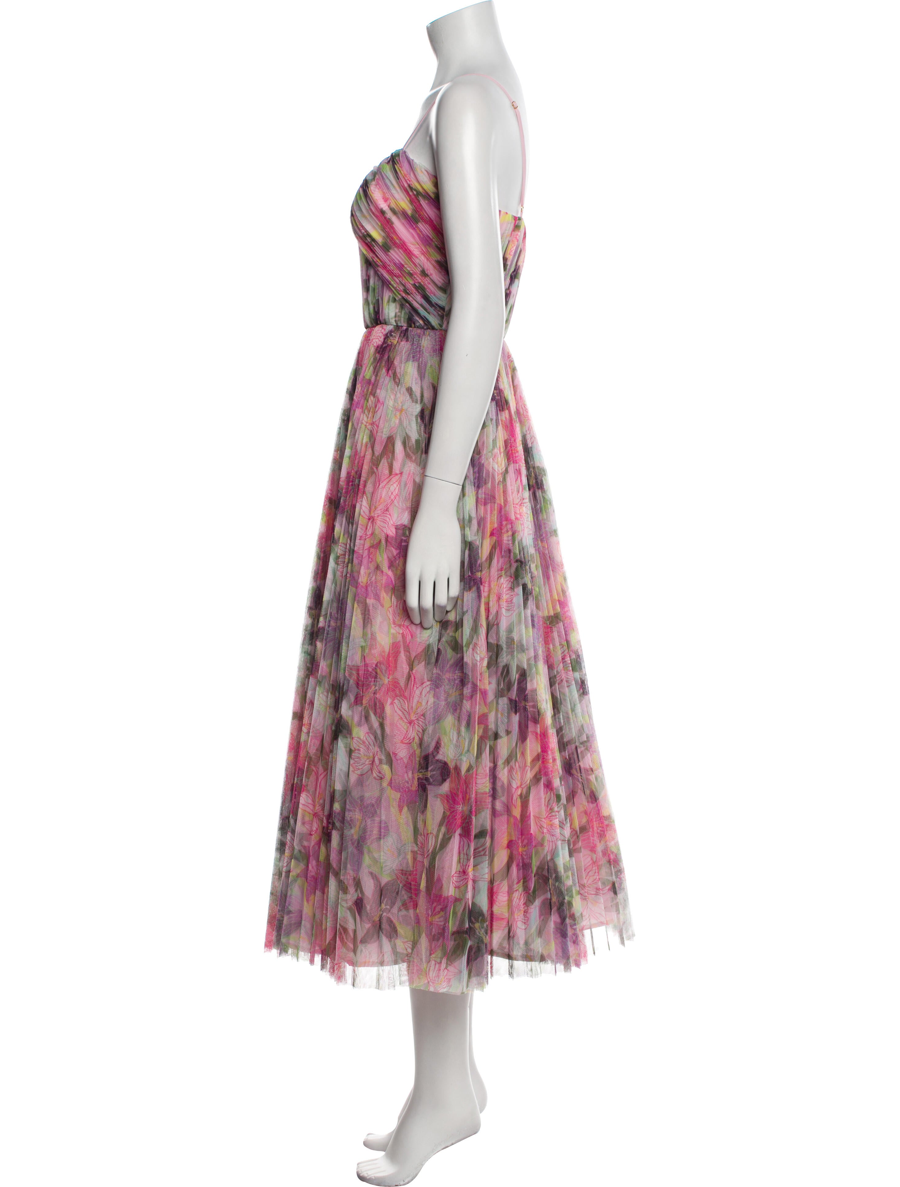 Hutch Printed Midi Length Dress