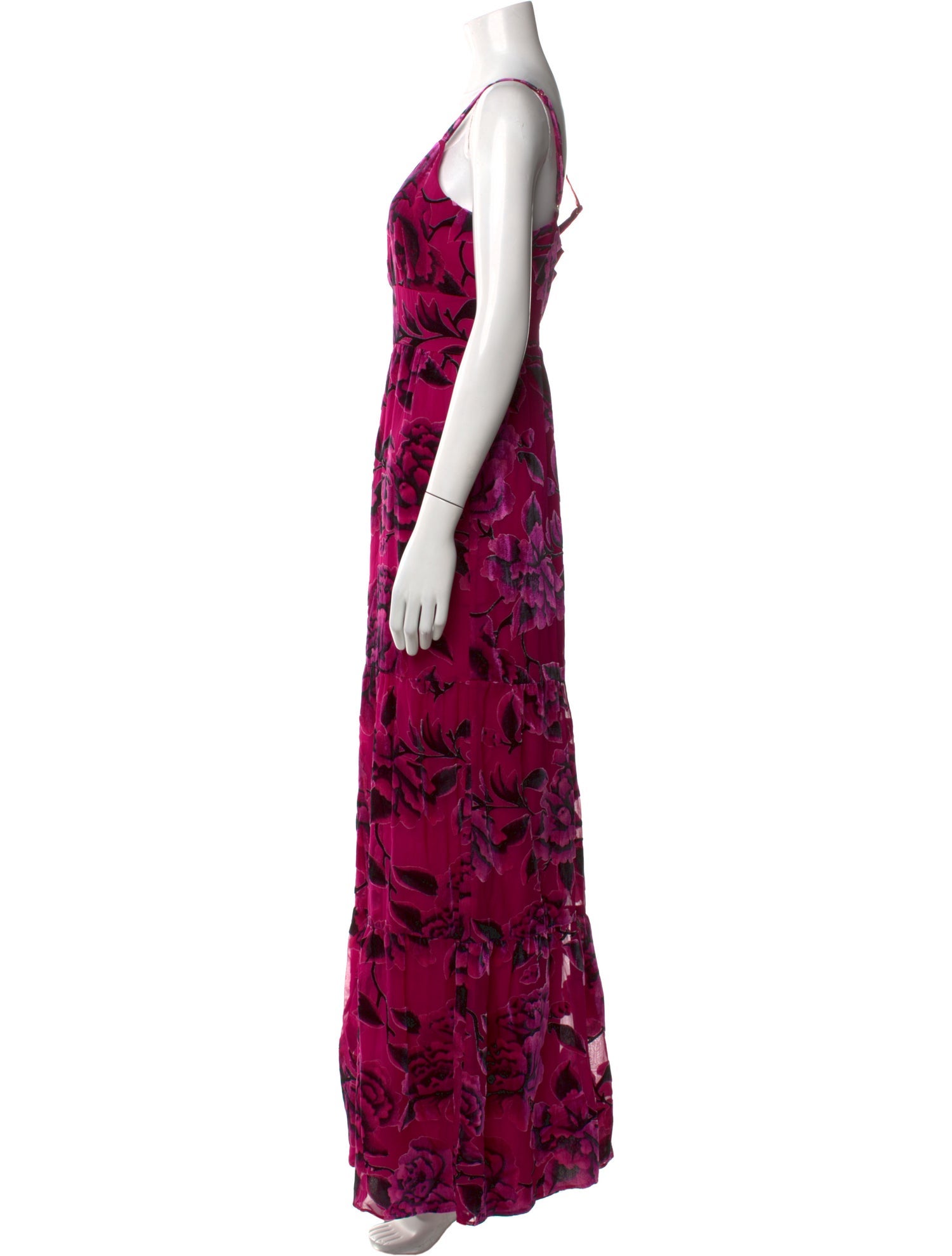 Hutch Floral Print V-Neck Jumpsuit