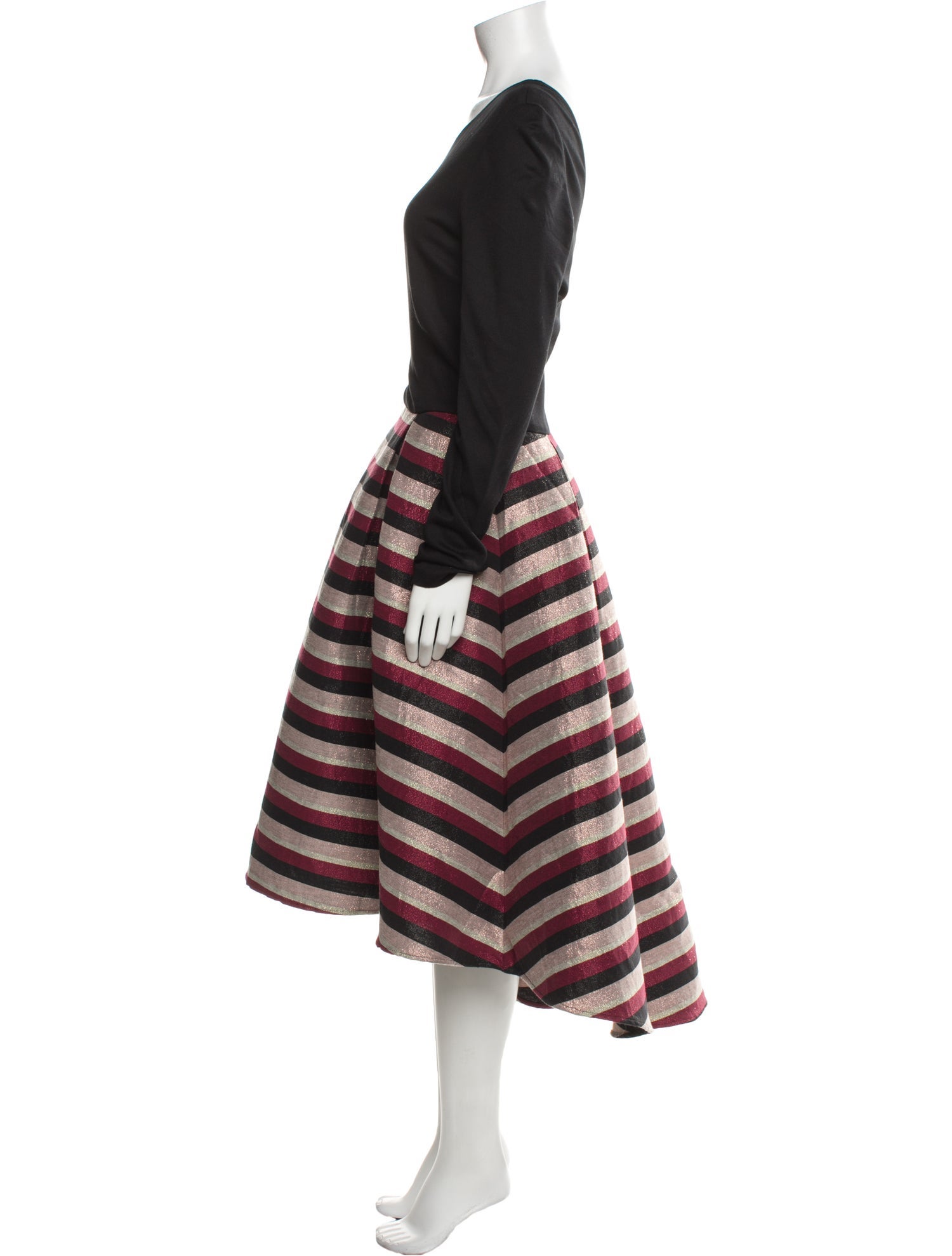 Hutch Striped Long Dress