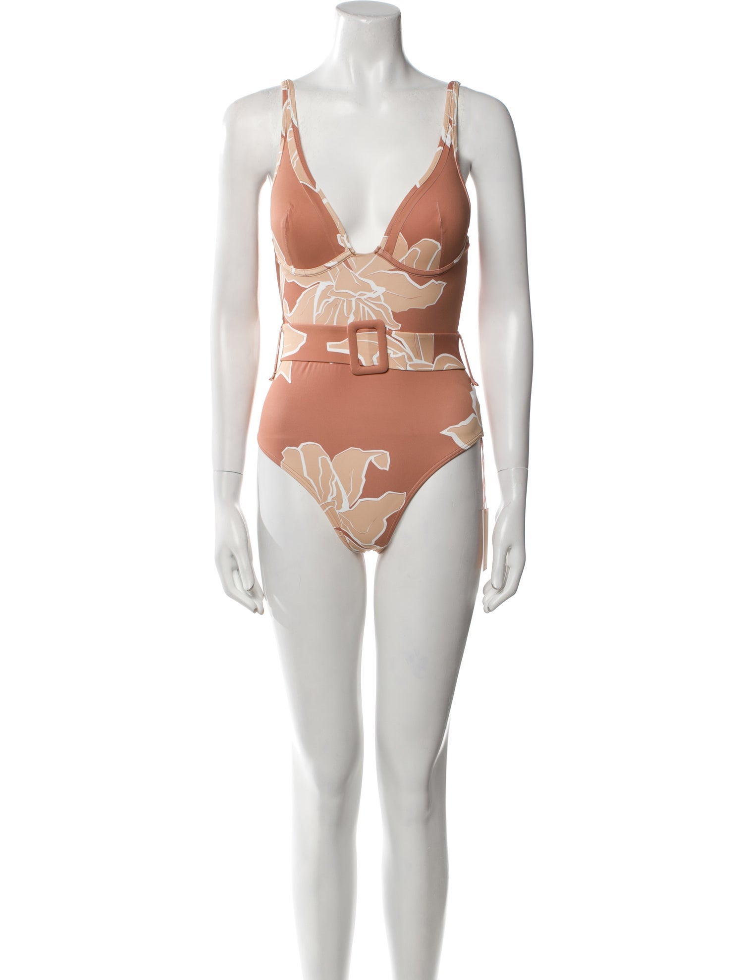 Hutch Floral Print One-Piece w/ Tags