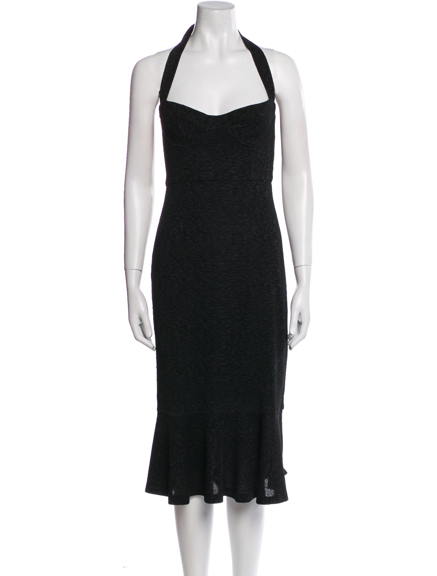 Hutch Halterneck Midi Length Dress