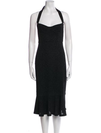 Hutch Halterneck Midi Length Dress