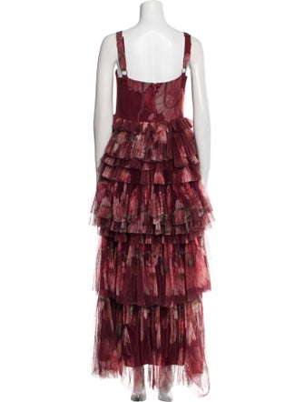 Hutch Printed Long Dress