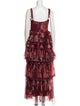 Hutch Printed Long Dress