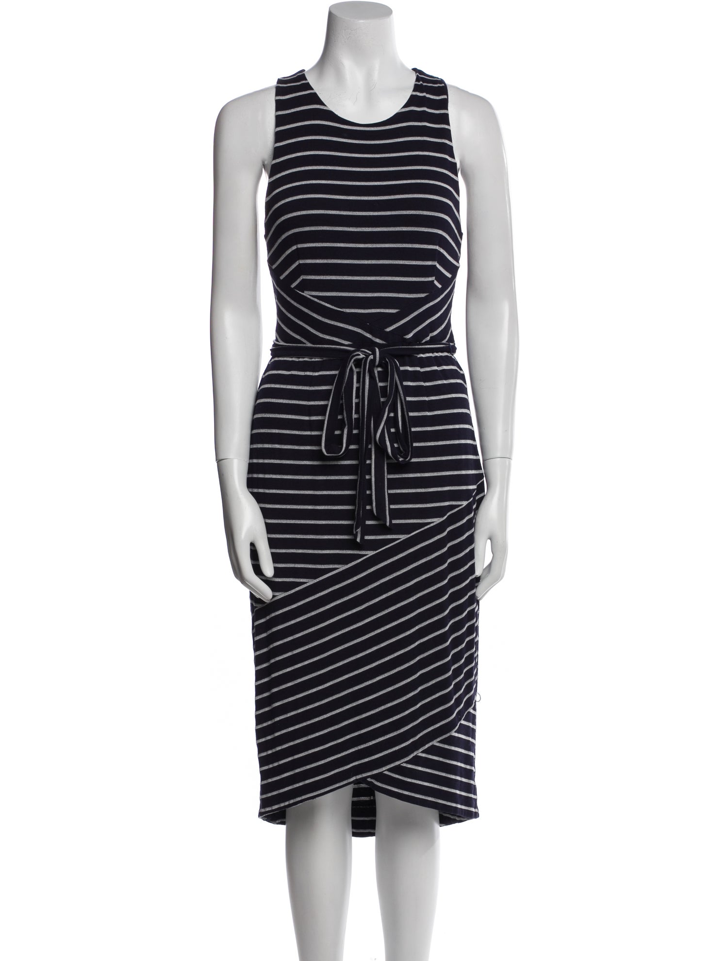 Hutch Striped Midi Length Dress