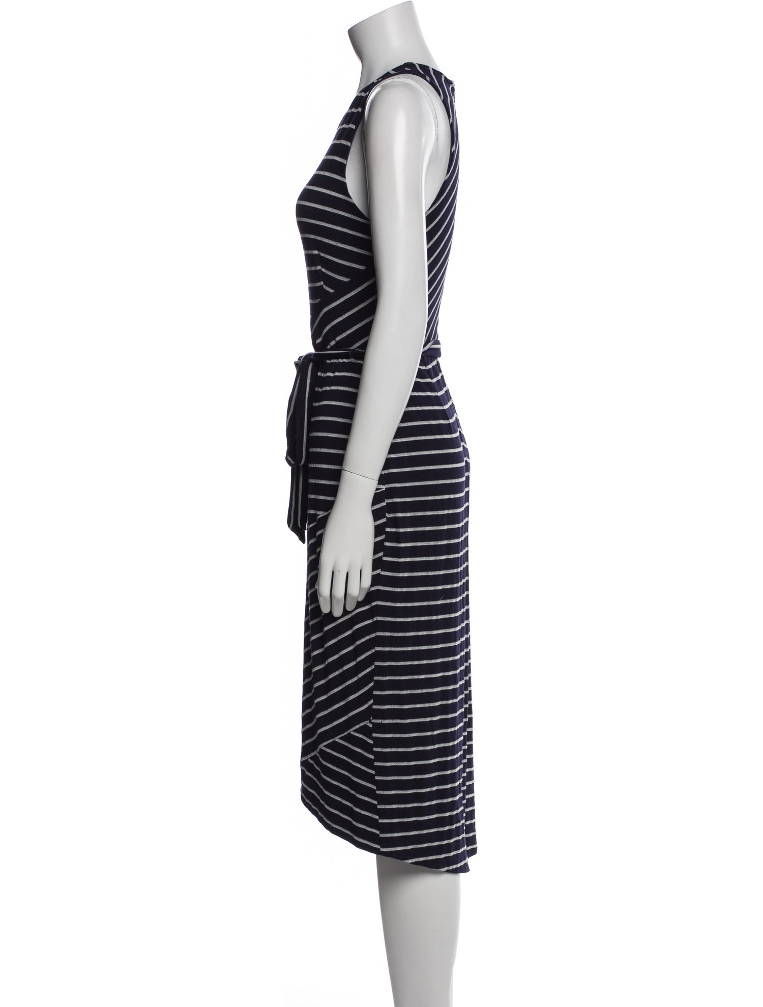 Hutch Striped Midi Length Dress