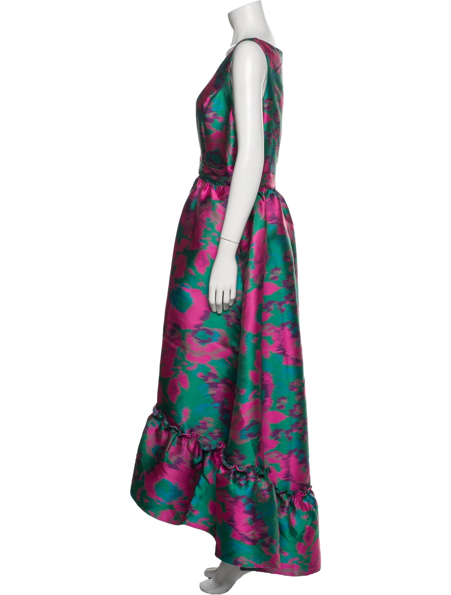 Hutch Printed Long Dress