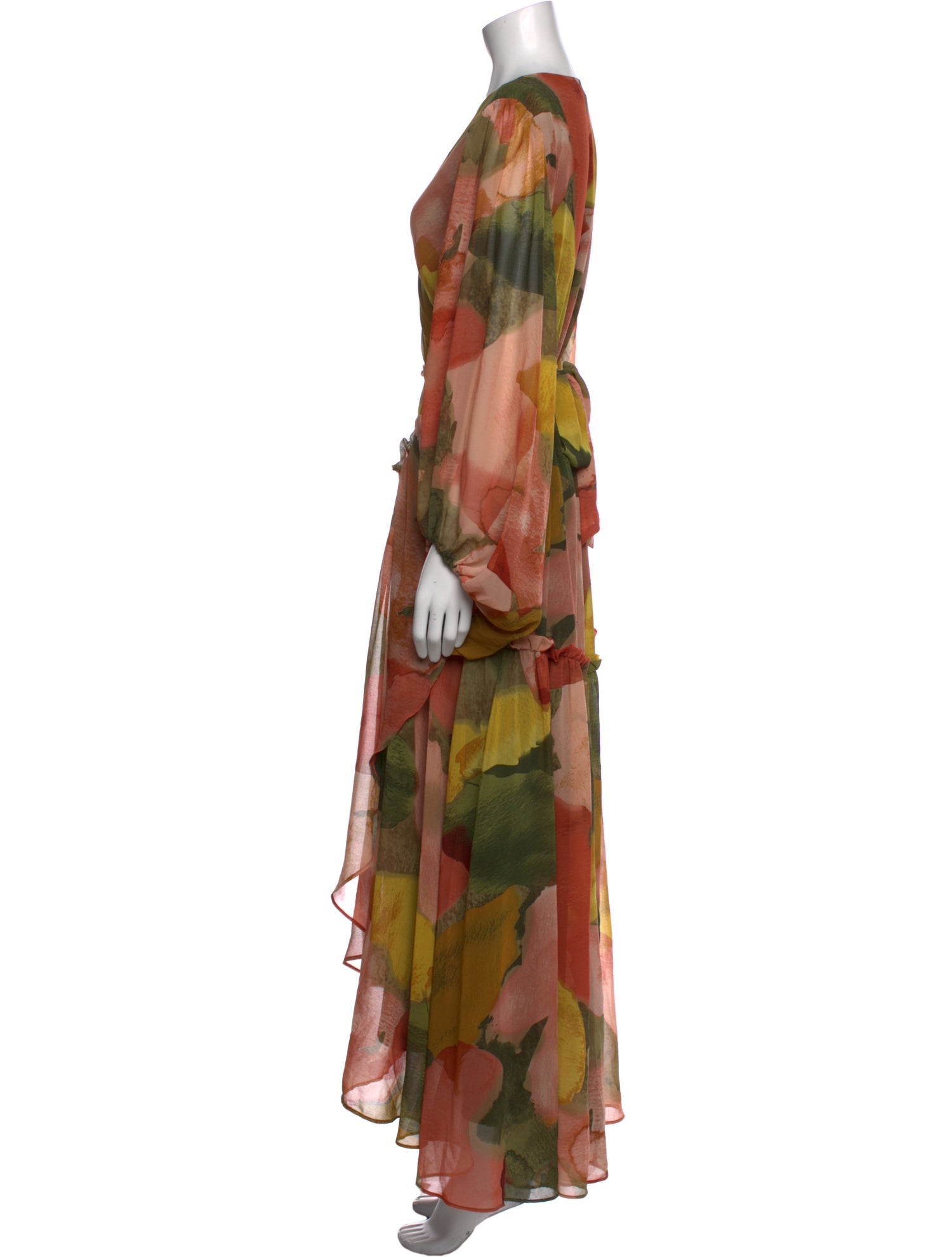 Hutch Floral Print Long Dress
