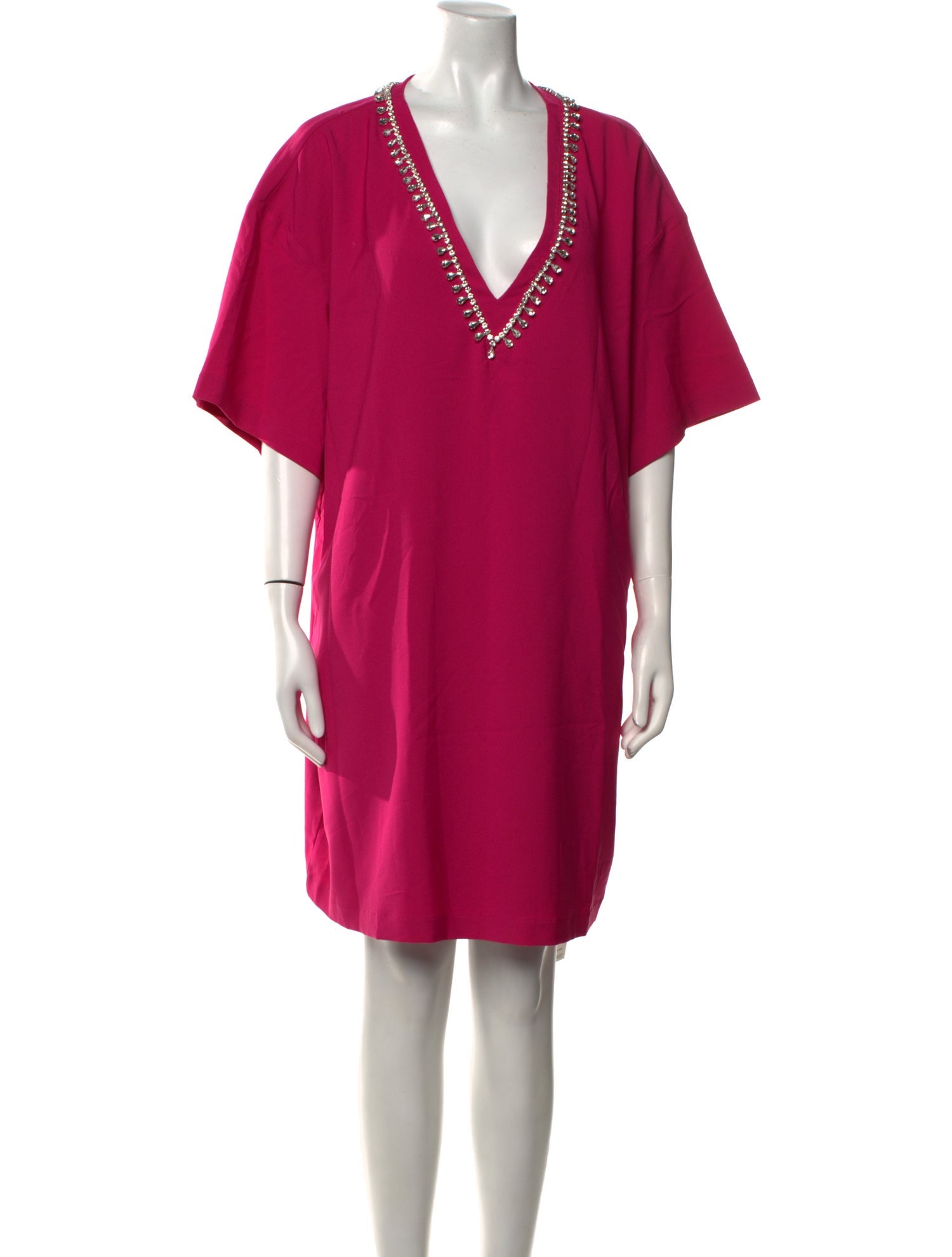 Hutch V-Neck Knee-Length Dress