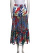 Hutch Printed Midi Length Skirt