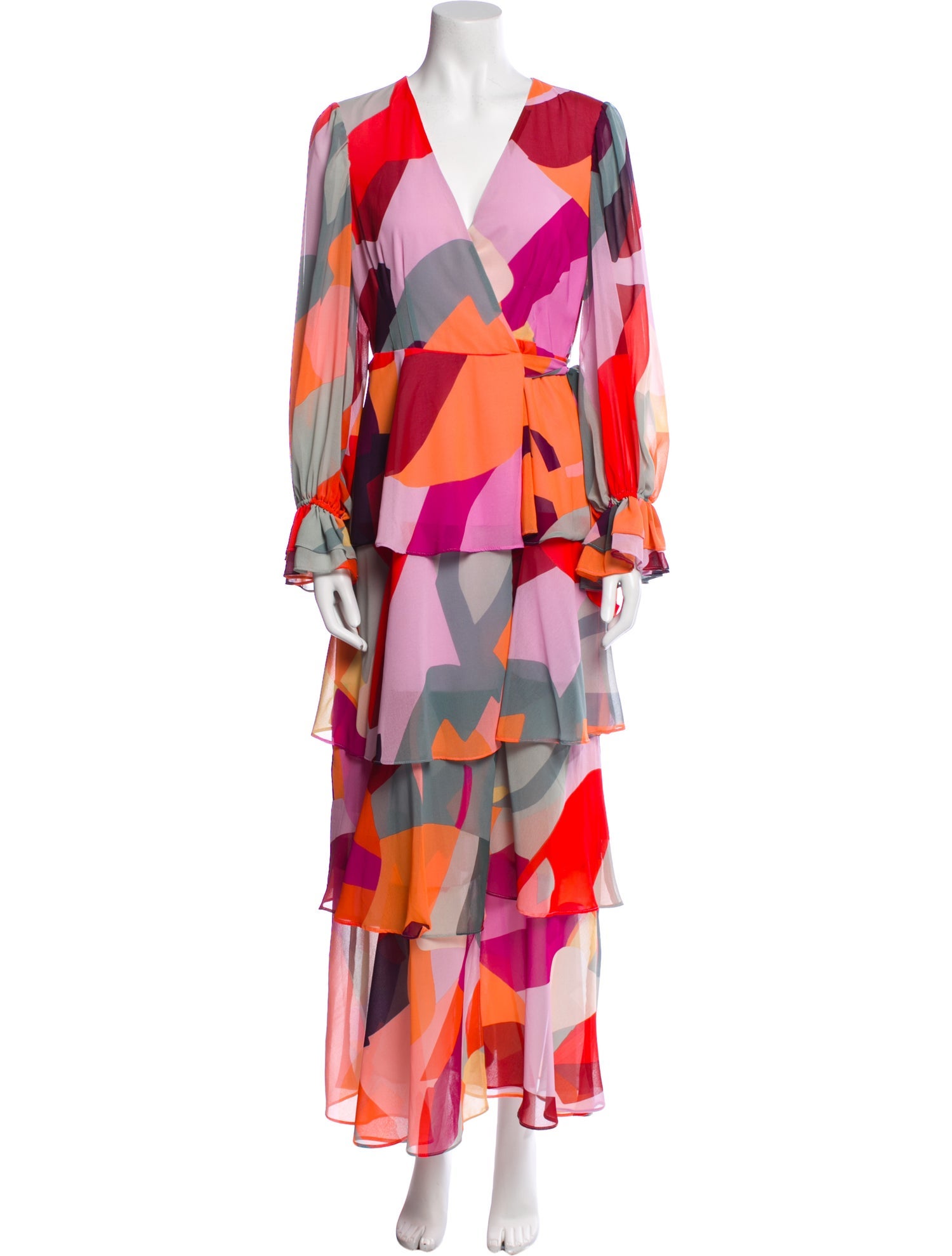 Hutch Printed Long Dress