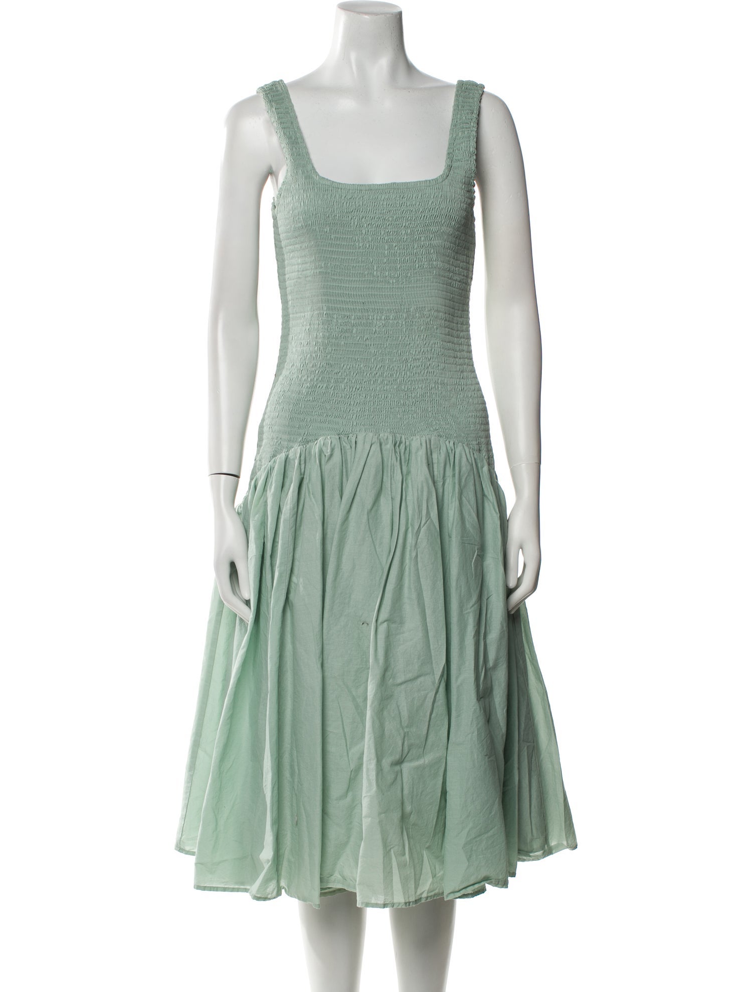 Hutch Square Neckline Midi Length Dress