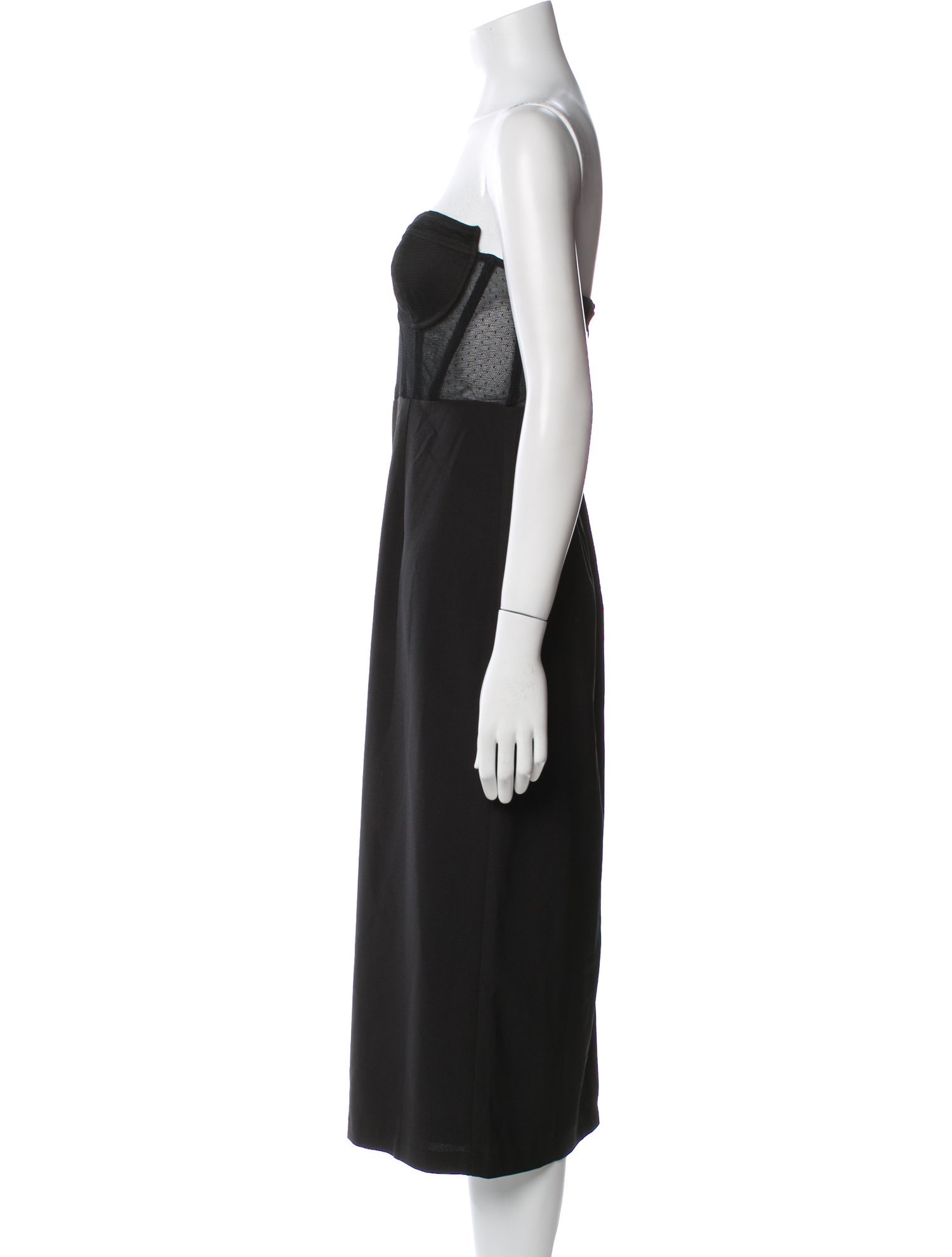 Hutch Strapless Knee-Length Dress