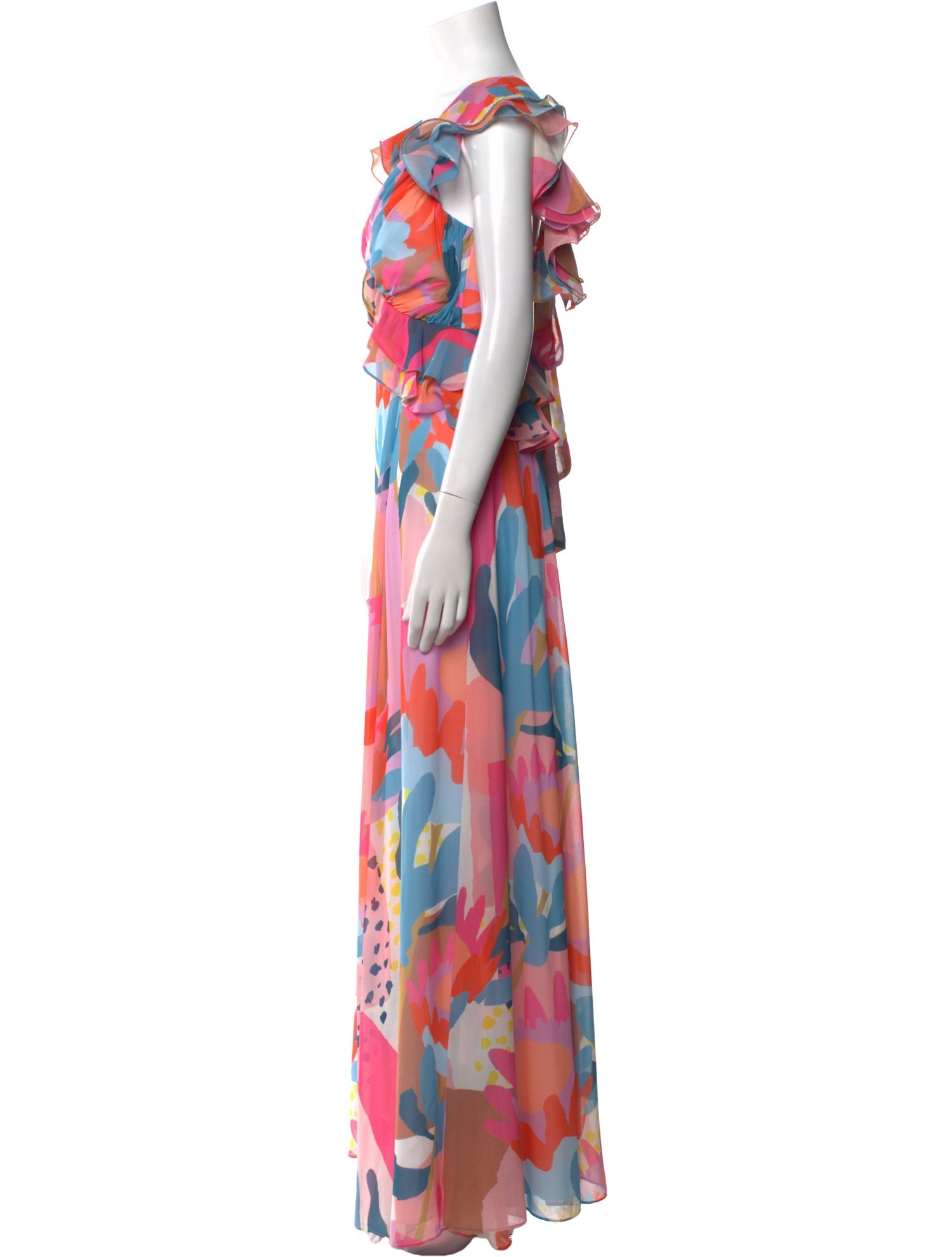 Hutch Printed Long Dress