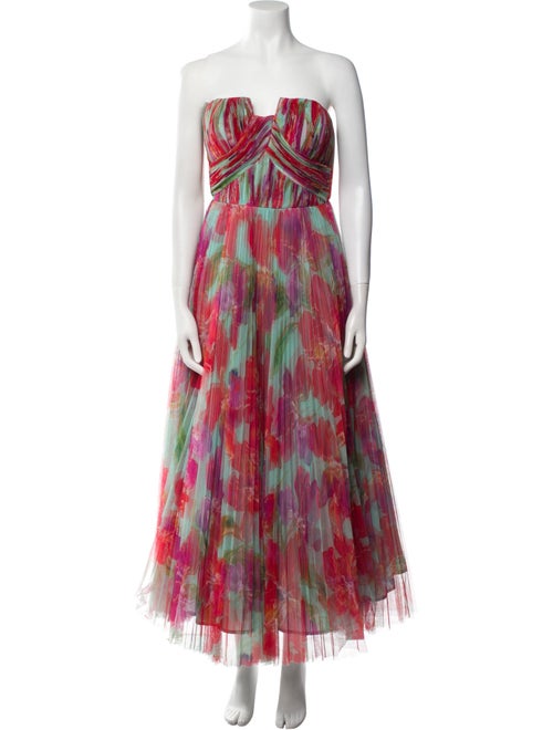 Hutch Printed Midi Length Dress