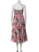 Hutch Floral Print Long Dress