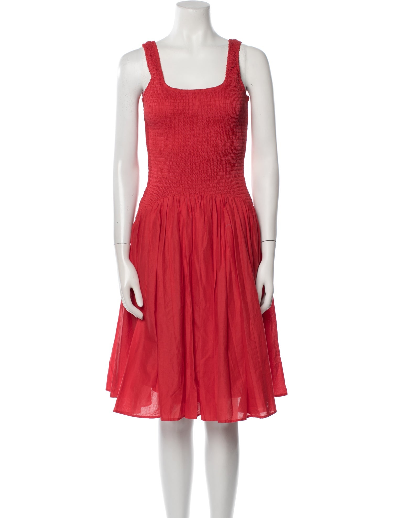 Hutch Square Neckline Knee-Length Dress